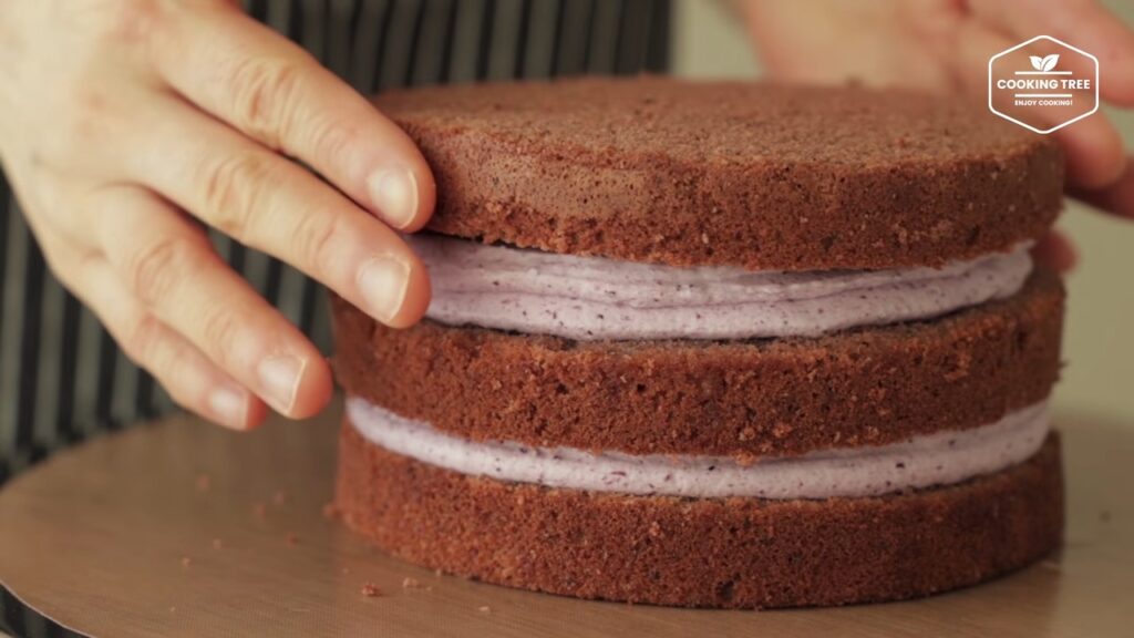 Blueberry Ganache Cake Recipe Chocolate cake Cooking tree