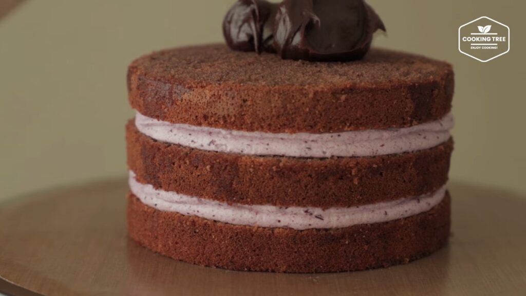 Blueberry Ganache Cake Recipe Chocolate cake Cooking tree