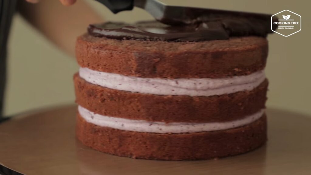 Blueberry Ganache Cake Recipe Chocolate cake Cooking tree