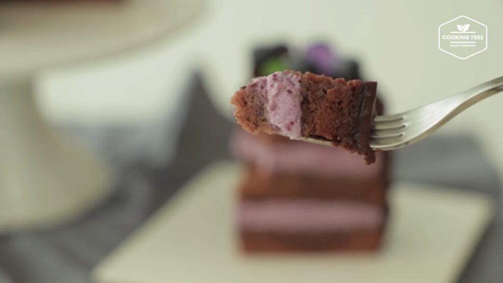 Blueberry Ganache Cake Recipe Chocolate cake Cooking tree