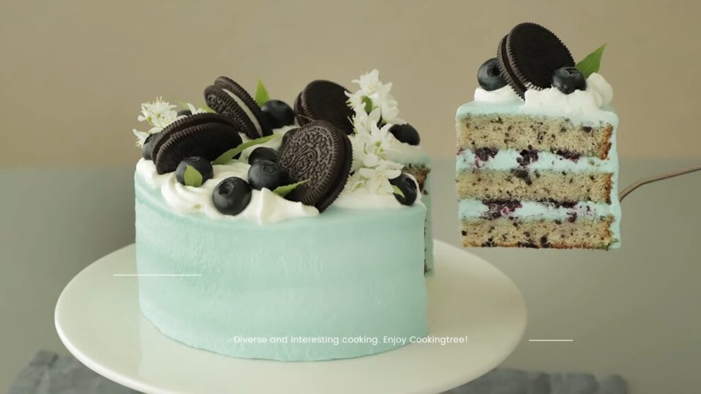Blueberry Oreo Cake Recipe Cooking tree