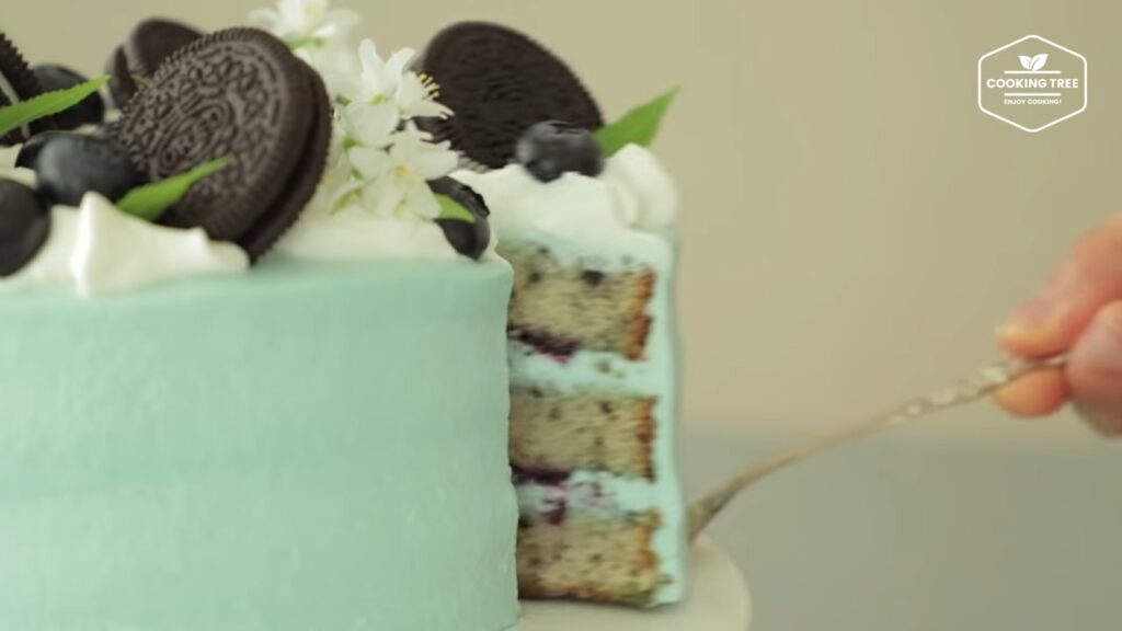 Blueberry Oreo Cake Recipe Cooking tree