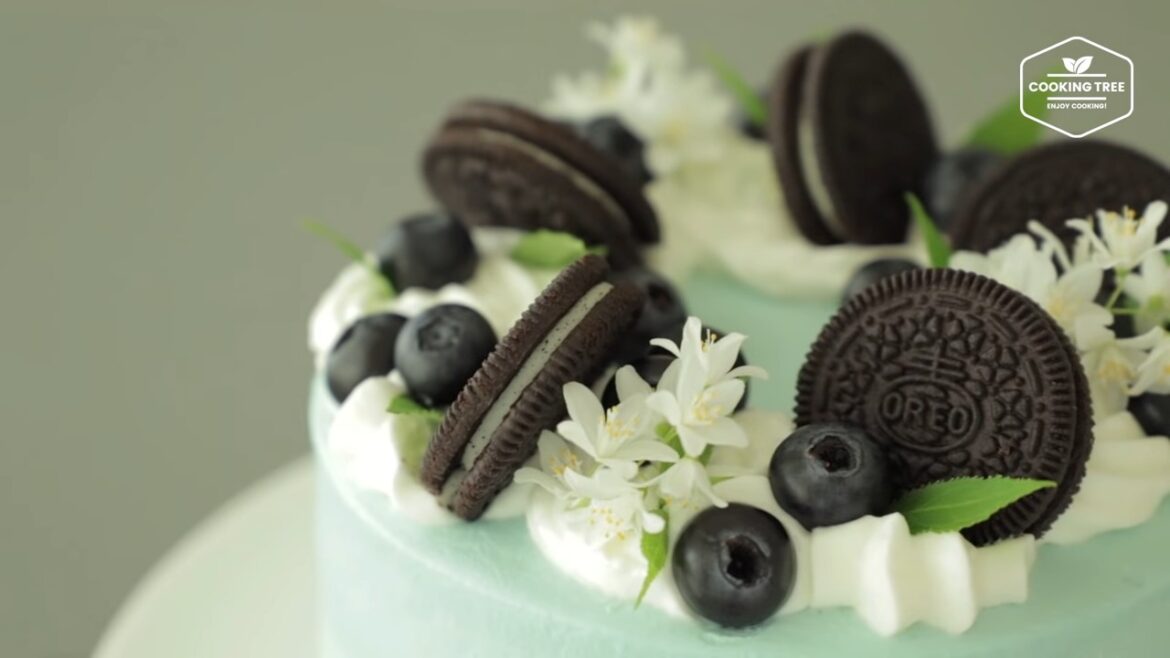 Blueberry Oreo Cake Recipe Cooking tree Blueberry Oreo Cake Recipe Cooking tree