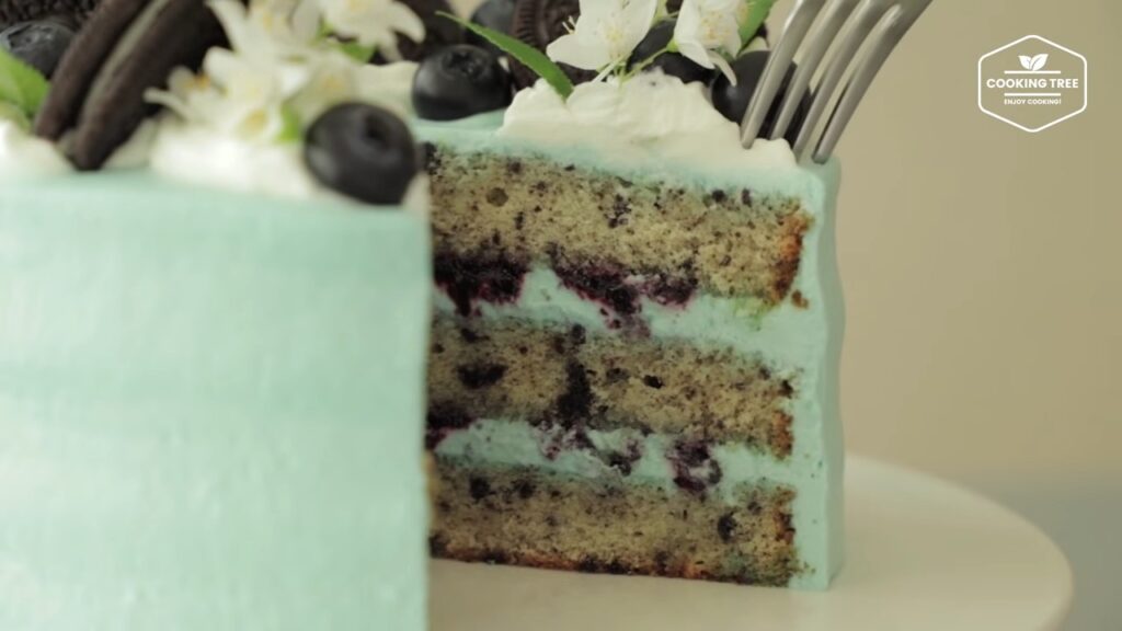 Blueberry Oreo Cake Recipe Cooking tree