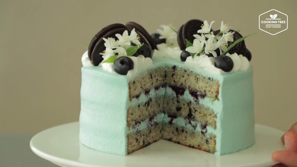 Blueberry Oreo Cake Recipe Cooking tree
