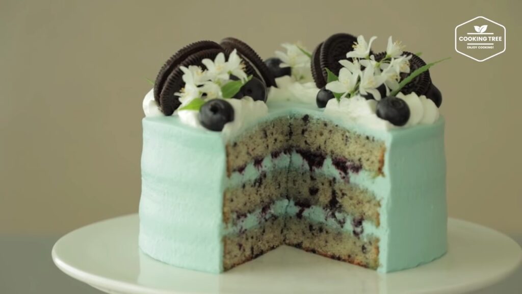 Blueberry Oreo Cake Recipe Cooking tree