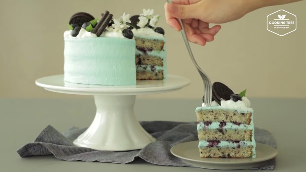 Blueberry Oreo Cake Recipe Cooking tree