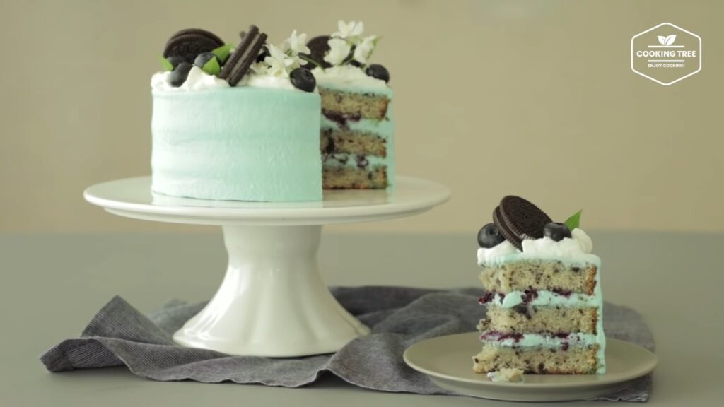 Blueberry Oreo Cake Recipe Cooking tree