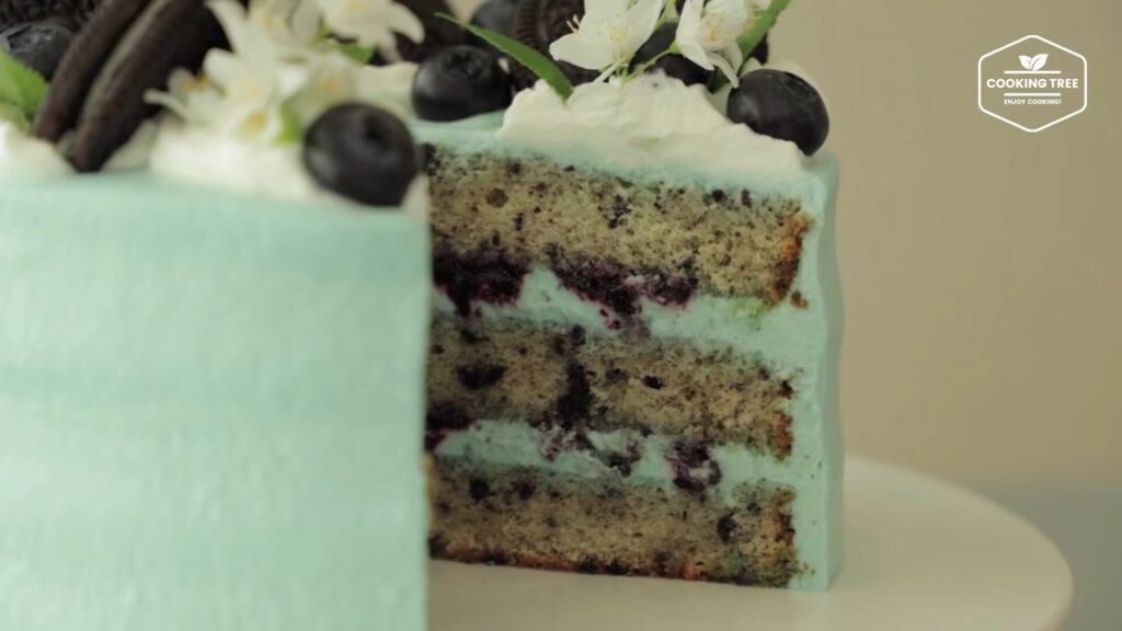 Blueberry Oreo Cake Recipe Cooking tree