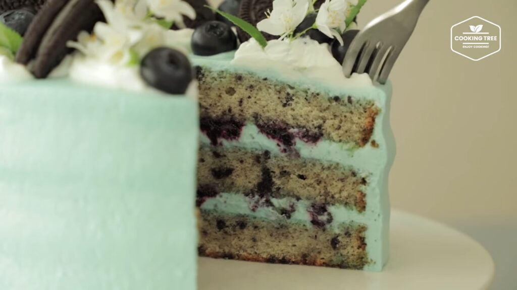 Blueberry Oreo Cake Recipe Cooking tree