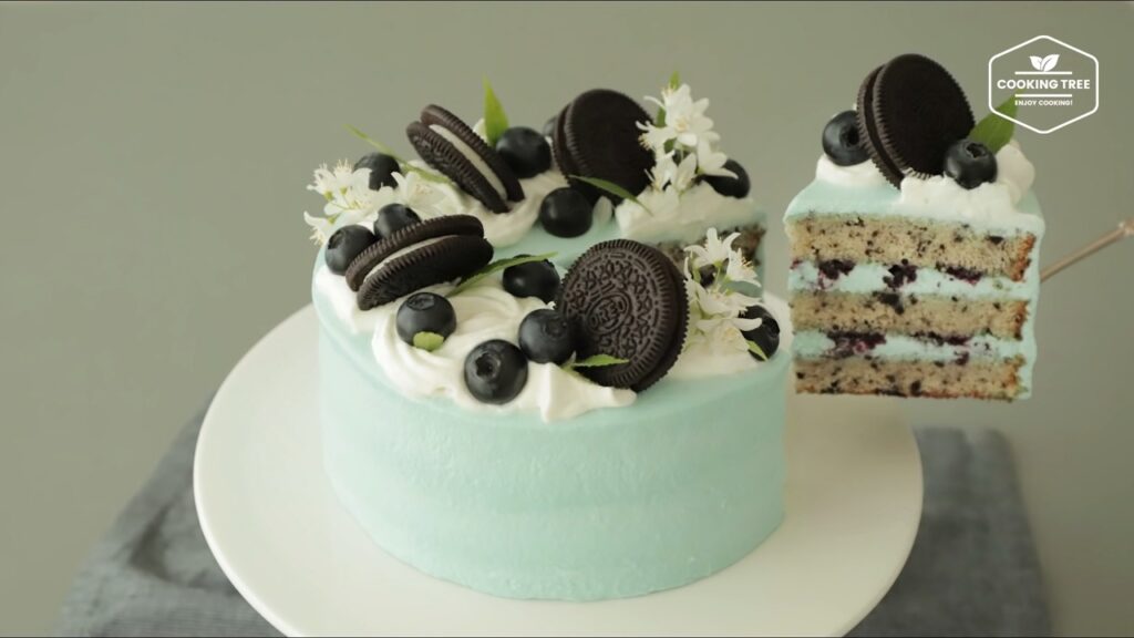Blueberry Oreo Cake Recipe Cooking tree