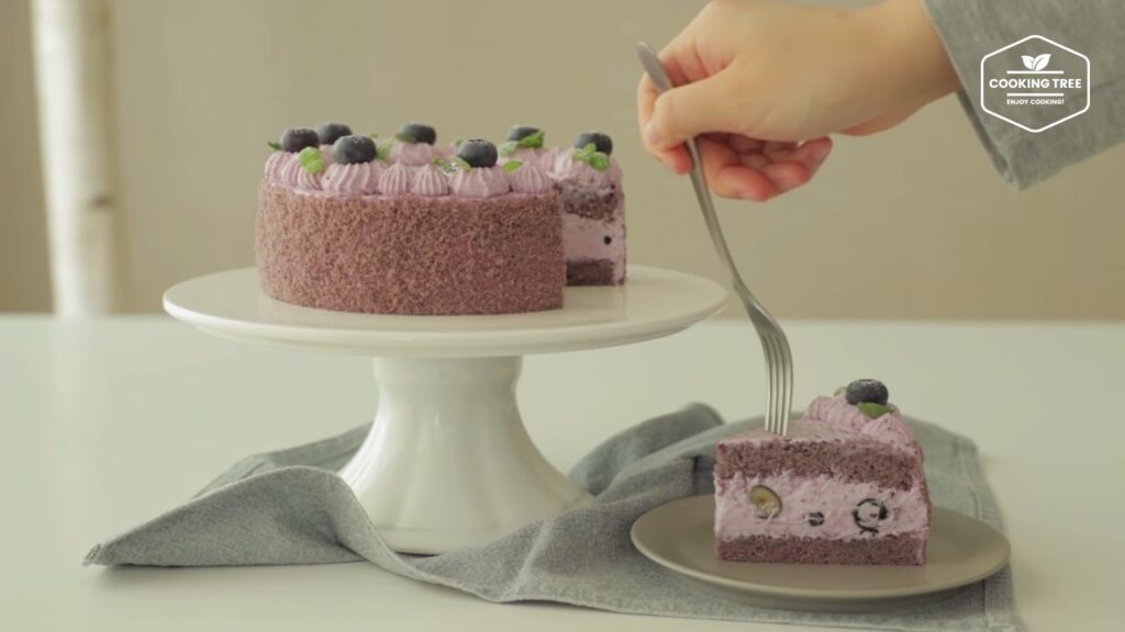 Blueberry cake Recipe Cooking tree