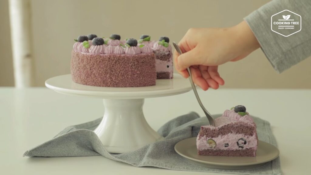Blueberry cake Recipe Cooking tree