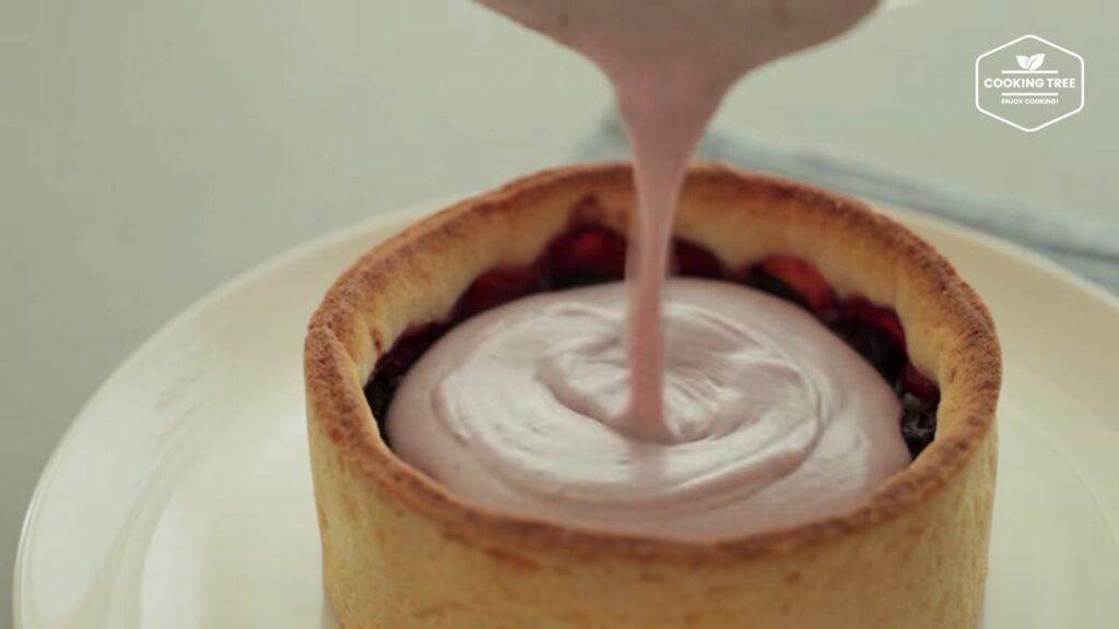 Blueberry meringue tart Recipe Cooking tree