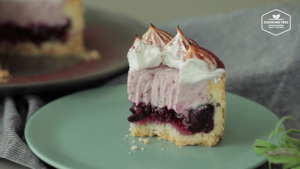 Blueberry meringue tart Recipe Cooking tree