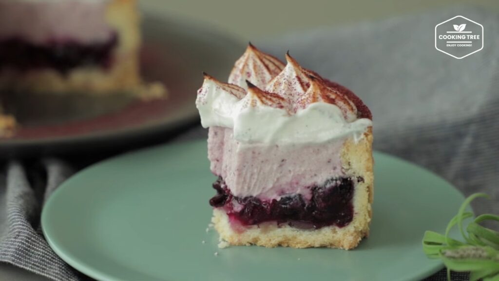 Blueberry meringue tart Recipe Cooking tree