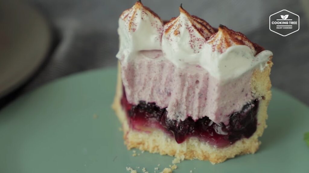 Blueberry meringue tart Recipe Cooking tree