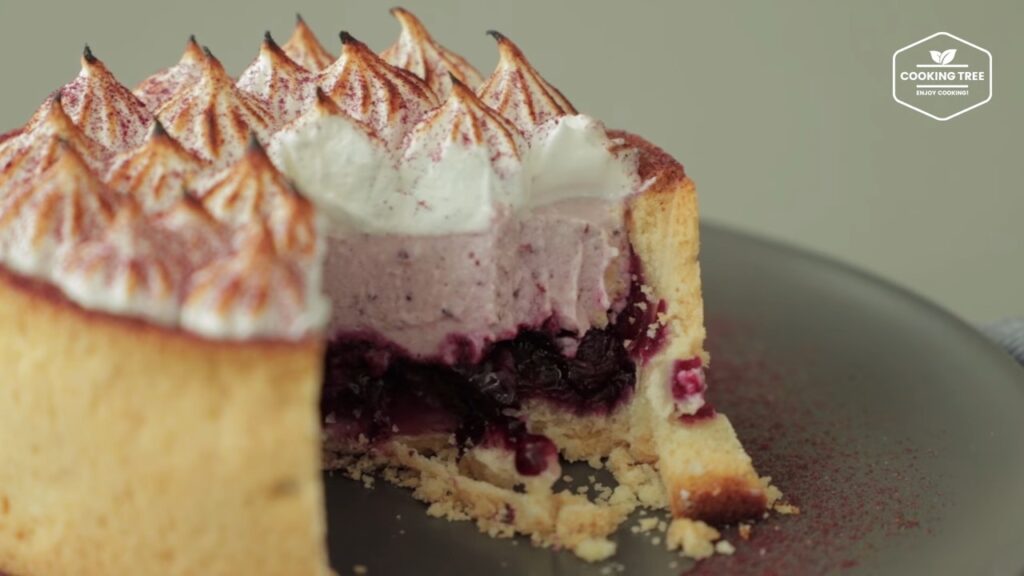 Blueberry meringue tart Recipe Cooking tree