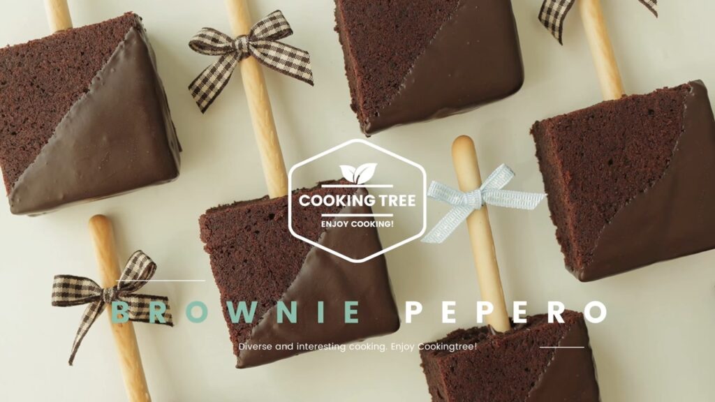 Brownie pepero pocky Recipe Cooking tree