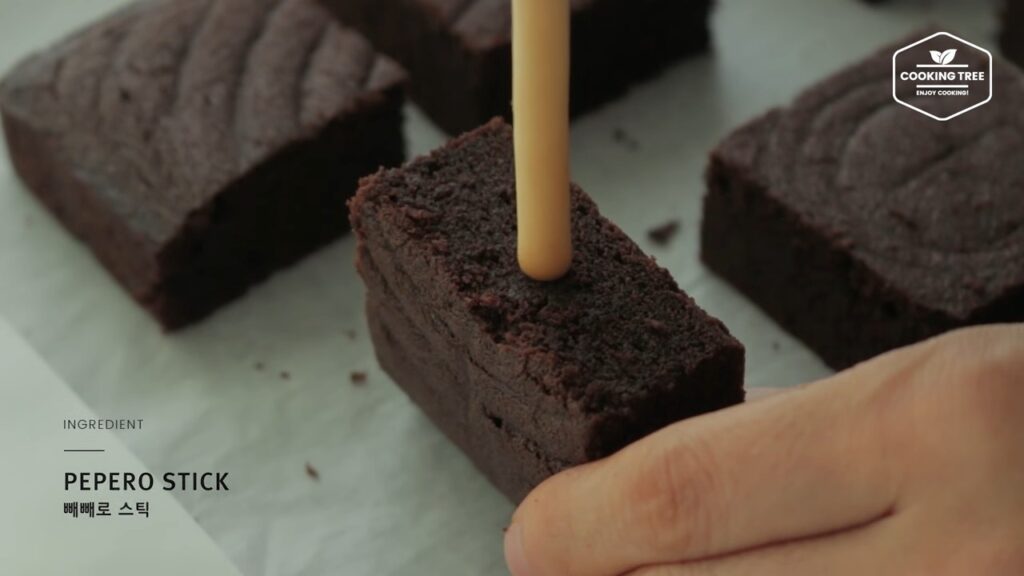 Brownie pepero pocky Recipe Cooking tree