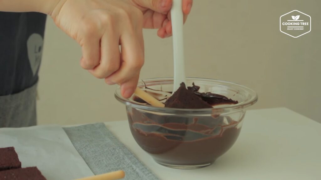 Brownie pepero pocky Recipe Cooking tree