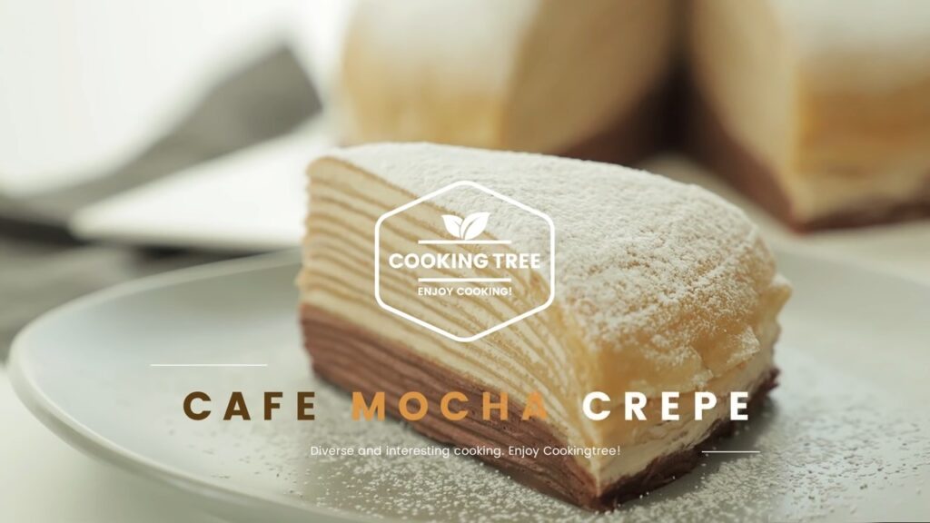 Cafe Mocha Crepe Cake Recipe Cooking tree