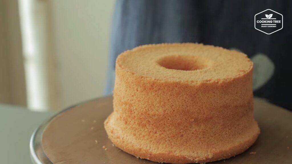 Cherry blossom chiffon cake Recipe Cooking tree