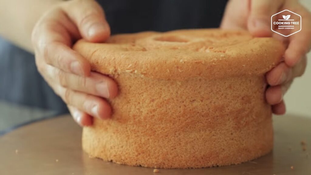 Cherry blossom chiffon cake Recipe Cooking tree