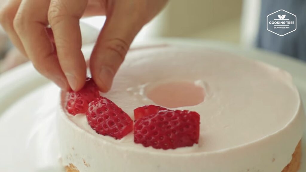 Cherry blossom chiffon cake Recipe Cooking tree