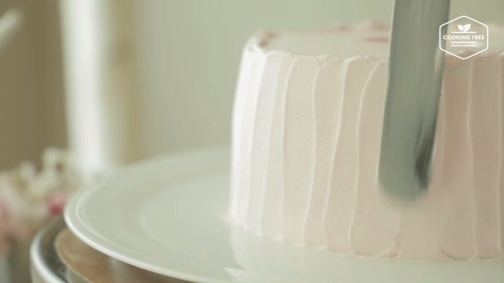 Cherry blossom chiffon cake Recipe Cooking tree