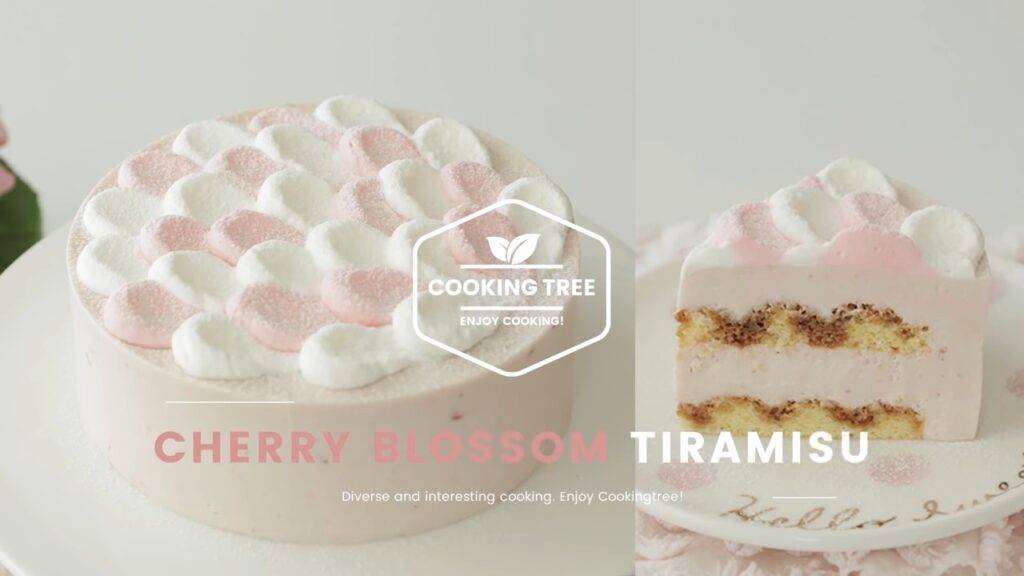 Cherry blossom tiramisu Recipe Cooking tree