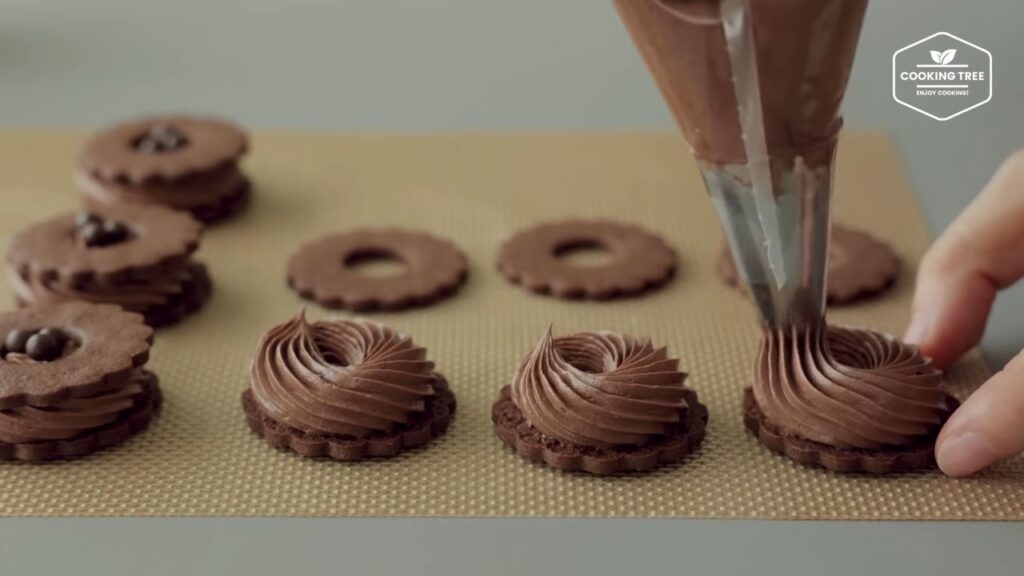 Chocolate Cream Sand Cookies Recipe Cooking tree