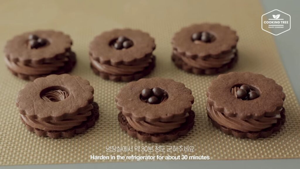 Chocolate Cream Sand Cookies Recipe Cooking tree
