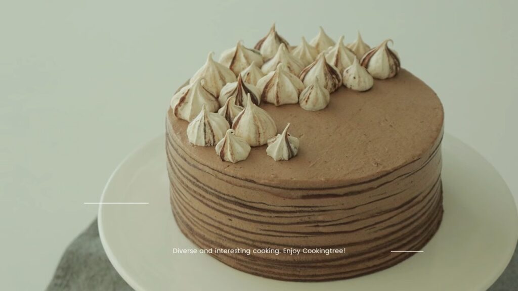 Chocolate Crepe Cake Recipe Cooking tree