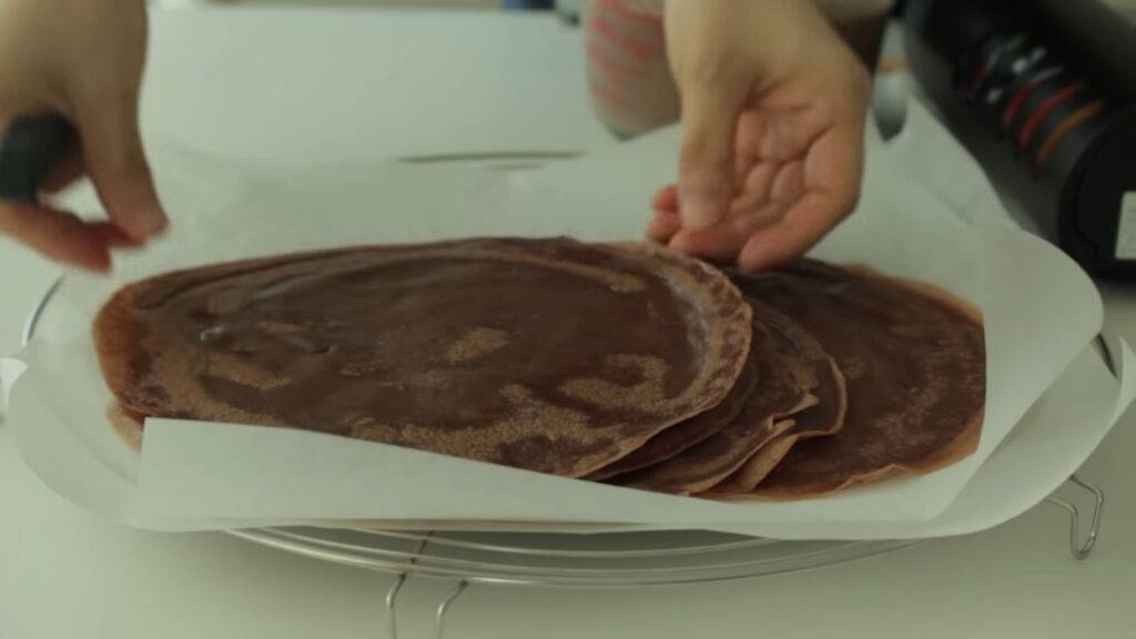 Chocolate Crepe Cake Recipe Cooking tree