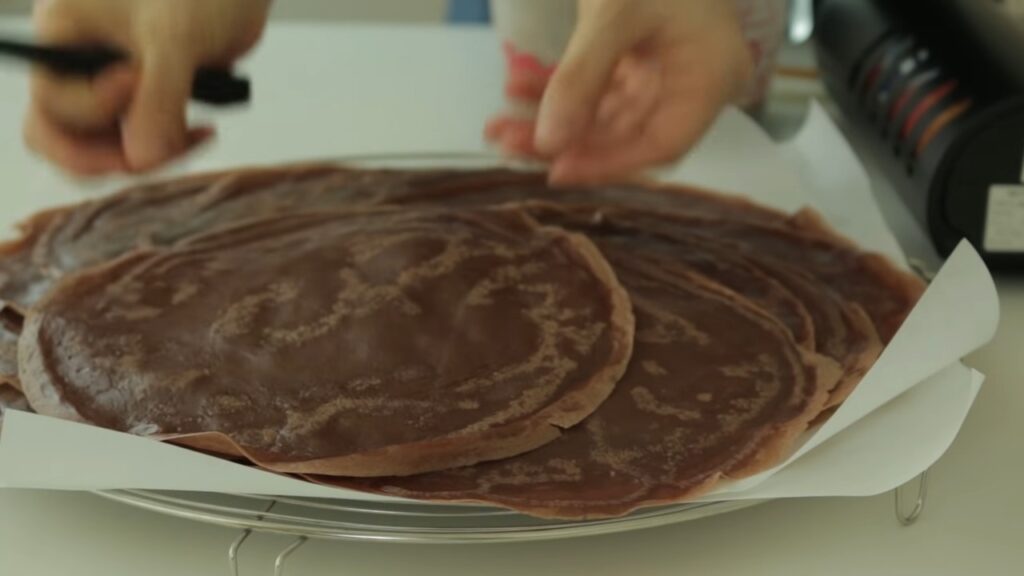 Chocolate Crepe Cake Recipe Cooking tree