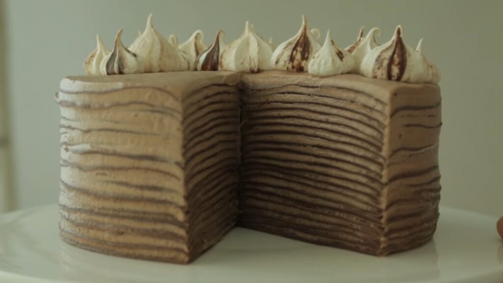 Chocolate Crepe Cake Recipe Cooking tree