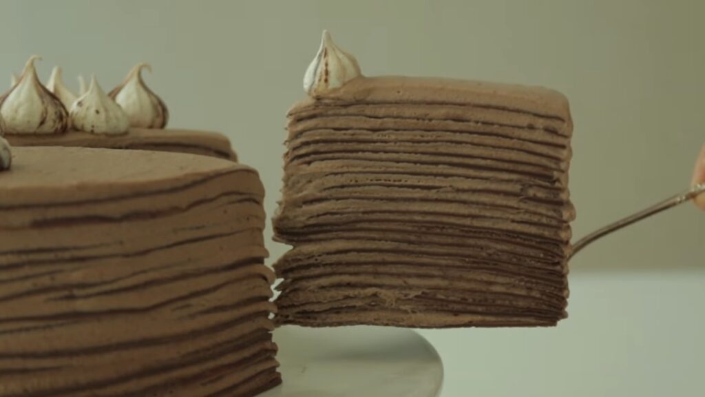 Chocolate Crepe Cake Recipe Cooking tree