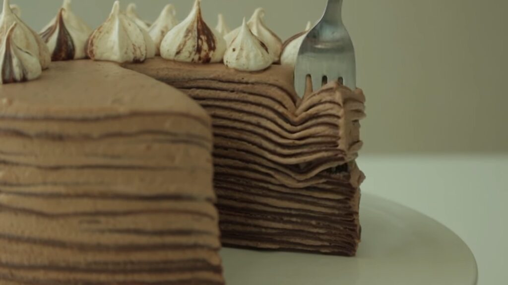 Chocolate Crepe Cake Recipe Cooking tree