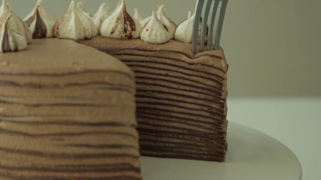 Chocolate Crepe Cake Recipe Cooking tree