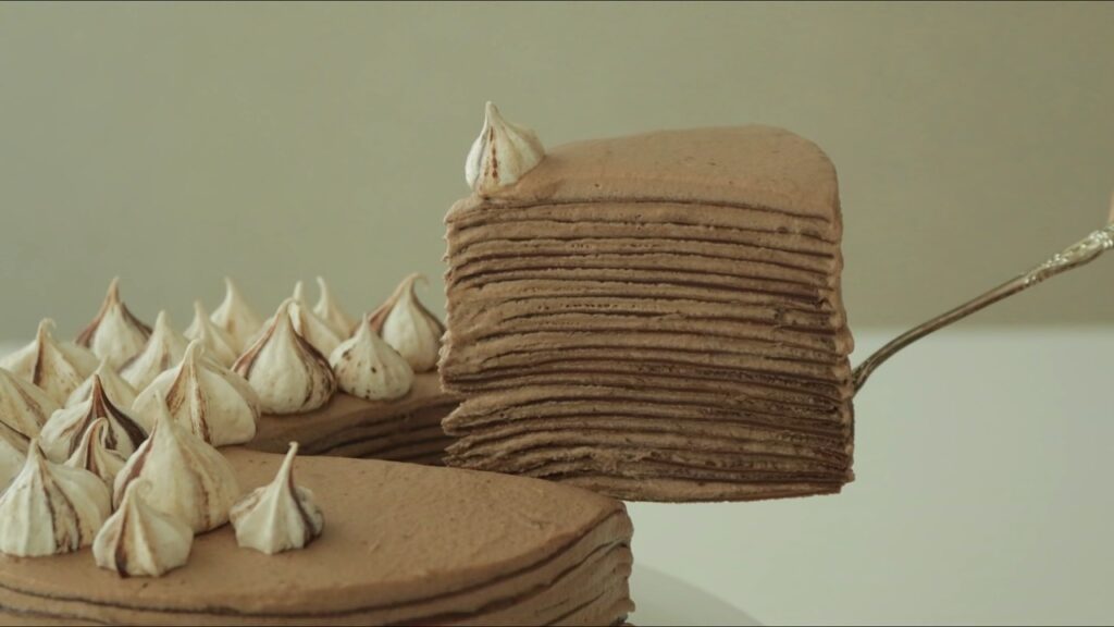 Chocolate Crepe Cake Recipe Cooking tree