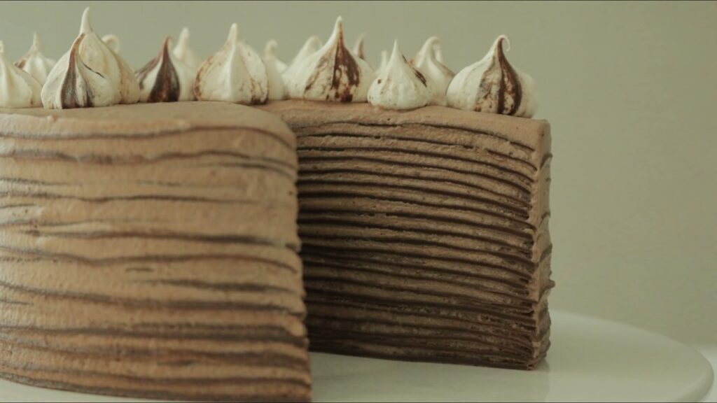 Chocolate Crepe Cake Recipe Cooking tree