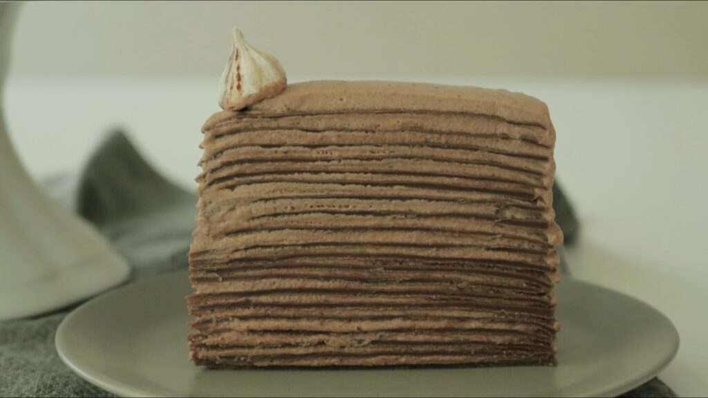 Chocolate Crepe Cake Recipe Cooking tree