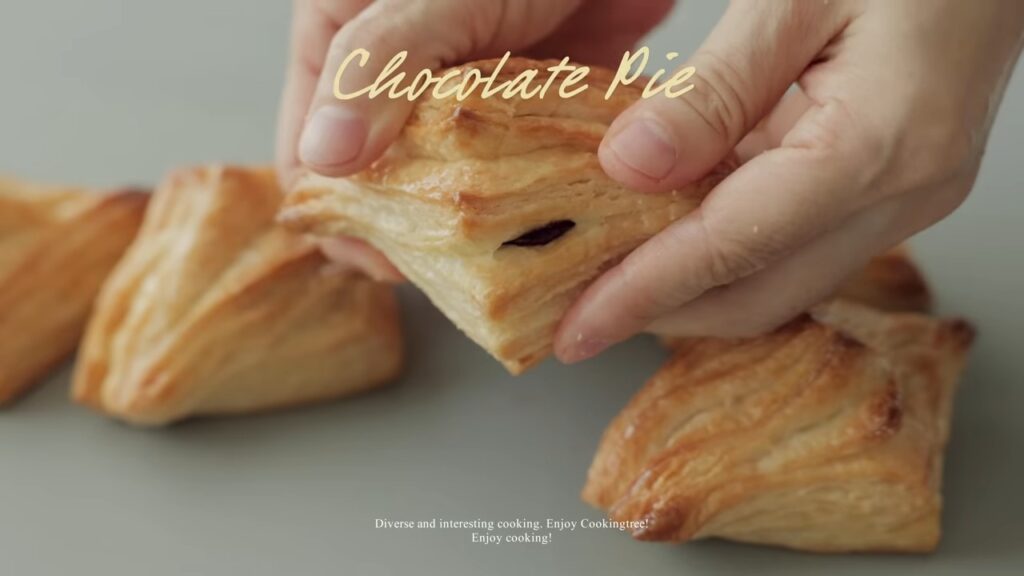 Chocolate Pie Puff Pastry Recipe Cooking tree