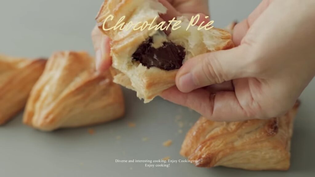 Chocolate Pie Puff Pastry Recipe Cooking tree