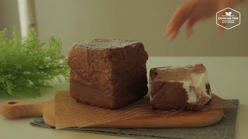 Chocolate cube cream puffs choux Recipe Cooking tree