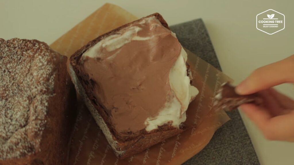 Chocolate cube cream puffs choux Recipe Cooking tree