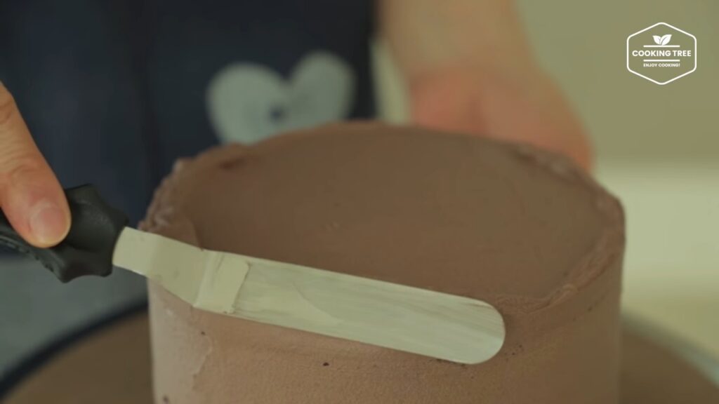 Chocolate layer cake Recipe Black Sponge Cake Cooking tree