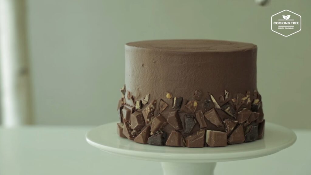 Chocolate layer cake Recipe Black Sponge Cake Cooking tree