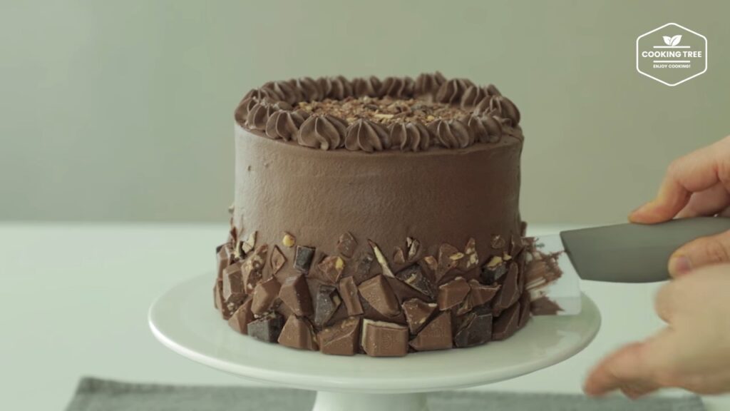 Chocolate layer cake Recipe Black Sponge Cake Cooking tree